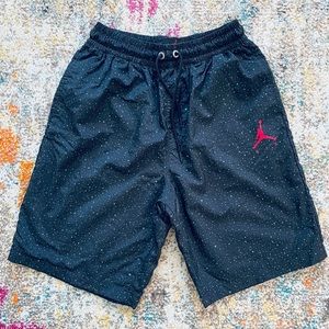 Nike Jordan Poolside Black Cement Active Shorts Mens Size M NWOT